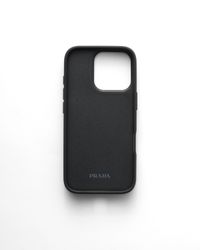 Prada Saffiano Leather Iphone 11 Pro Case in Black for Men | Lyst