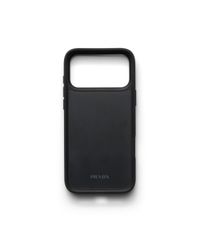 Prada Saffiano Leather Iphone 11 Pro Case in Black for Men | Lyst