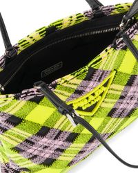 prada plaid bag