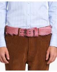 Prada Belt in Pink for Men | Lyst
