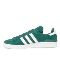 adidas Suede Campus Adv Shoes in Green for Men - Lyst