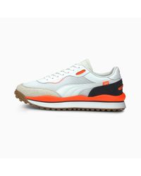 PUMA Style Rider Sportschoenen Met Een Warme Textuur - Lyst