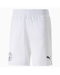 PUMA Manchester City F.C. 22/23 Replik-Shorts für in White für Herren
