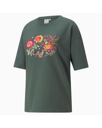 PUMA X LIBERTY T-Shirt mit Grafikprint für in Grün | Lyst AT