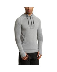 evoknit energy men's half zip hoodie