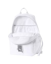 PUMA Synthetic Prime Small Backpack in White - Lyst