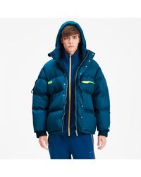 long down jacket puma