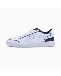 PUMA Ralph Sampson Lo Perforated Outline Sneaker Schuhe in Blau | Lyst CH