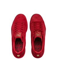 puma suede x ferrari