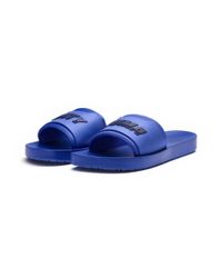 fenty puma slides blue