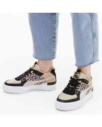 PUMA Synthetic Cali Sport Wildcats Sneakers in White - Lyst