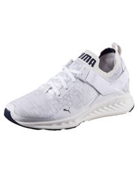puma ignite evoknit 3 white kids