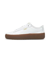 PUMA Smash Platform V2 Sneakers in White - Lyst