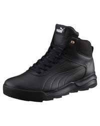 puma desierto sneaker leather
