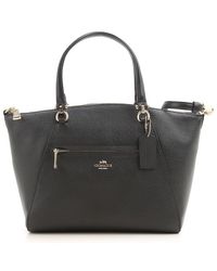 Sac à main Pas cher en Soldes Cuir COACH en coloris Noir - Lyst Sac à main Pas cher en Soldes Cuir COACH en coloris Noir - Lyst