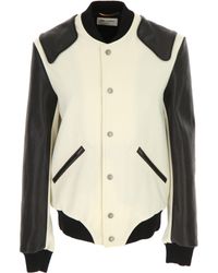 Saint Laurent Natural Teddy Heaven Jacket