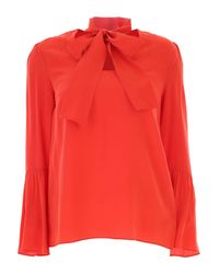 Michael Kors Red Top For Women On Sale