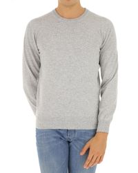 sweater brunello cucinelli jumper gray