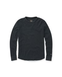 Rag & Bone Multicolor Standard Issue Waffle Crew for men