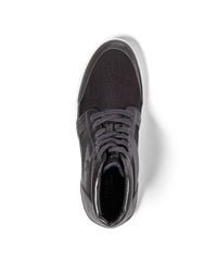 Polo Ralph Lauren Isaak Mesh High-top Sneaker in Slate Grey (Gray) for Men  - Lyst