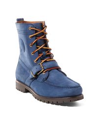 polo blue boots