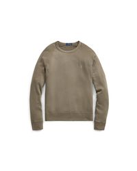 ralph lauren cotton spa terry sweatshirt