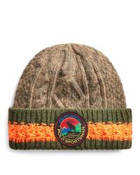 olive green polo hat