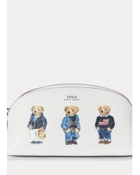 Pochette Polo ralph lauren in Vernice Nero - 23858599