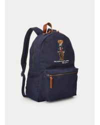Zaino Polo Bear in telaPolo Ralph Lauren in Tela da Uomo colore Blu | Lyst
