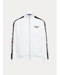 Veste d'athlétisme Polo Sport molleton Polaire Polo Ralph Lauren pour homme  en coloris Blanc - Lyst