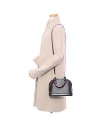 Louis Vuitton Leather Epi Alma Bb 2 Way Shoulder Bag Noir / Hot Pink M54160 - Lyst