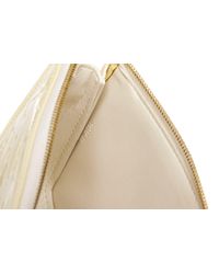 Louis Vuitton Off White Monogram Vernis Leather Lexington Pochette Bag - Lyst