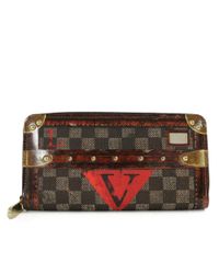 Louis Vuitton Canvas Damier · Ebene · Zippy Wallet 2018-19 Aw Pop-up Limited Trunk Collection ...