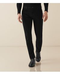 Reiss Denim Jet - Stay Black Slim Fit Jeans for Men - Lyst