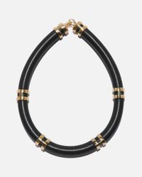 Lizzie Fortunato - Double Take Necklace In Black - Lyst