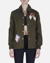 Opening Ceremony Green Gestures Coach Jacket