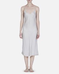 Organic By John Patrick Multicolor Bias Long Slip In Platinum
