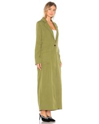 House of Harlow 1960 Green X Revolve Cheryl Maxi Coat