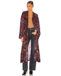 Free People Red Enchanted Robe