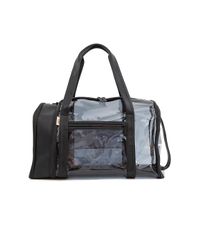 beis duffle bag