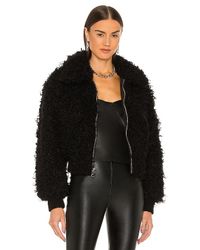 black fur jacket australia