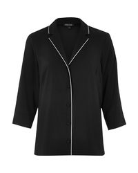 River Island Black Lightweight Shirt