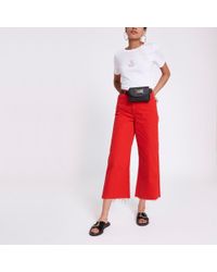 river island alexa crop wide