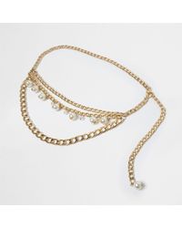 River island chain belt Clearance