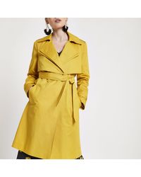 petite mustard coat