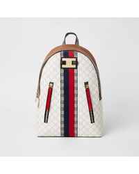 black backpack river island