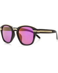 River Island Black Metal Brow Sunglasses
