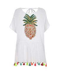 pineapple beach cover up