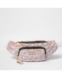 light pink bum bag