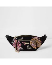 floral bum bag